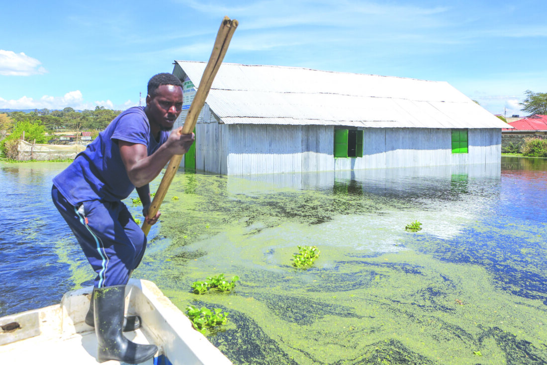 Climate change blamed for heavier rains, flooding lakes in Kenya